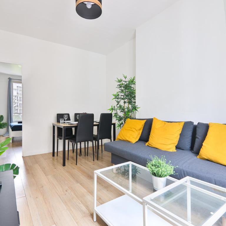 Heart of Paris 1BR-6P Tour Eiffel Free Netflix - Appartement 1 Chambre - 2