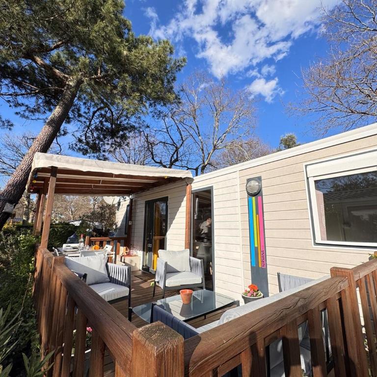 Sous les pins du Bassin - Mobile Home avec jardin - Casa con 2 Camere da Letto - 9