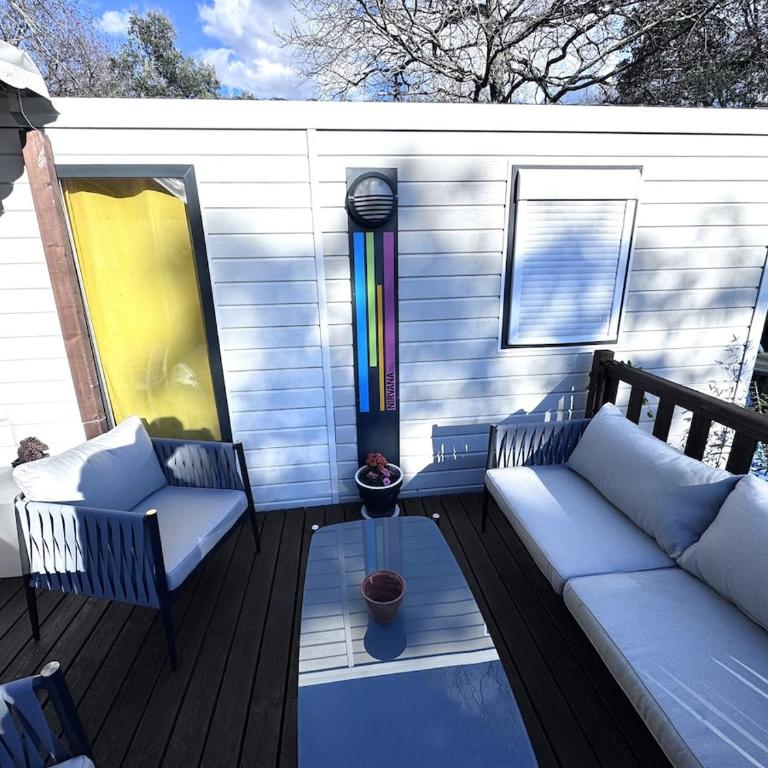 Sous les pins du Bassin - Mobile Home avec jardin - Casa con 2 Camere da Letto - 22