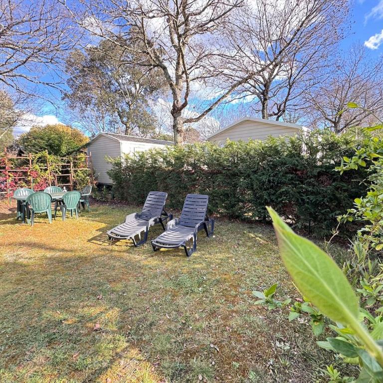 Sous les pins du Bassin - Mobile Home avec jardin - Casa con 2 Camere da Letto - 24