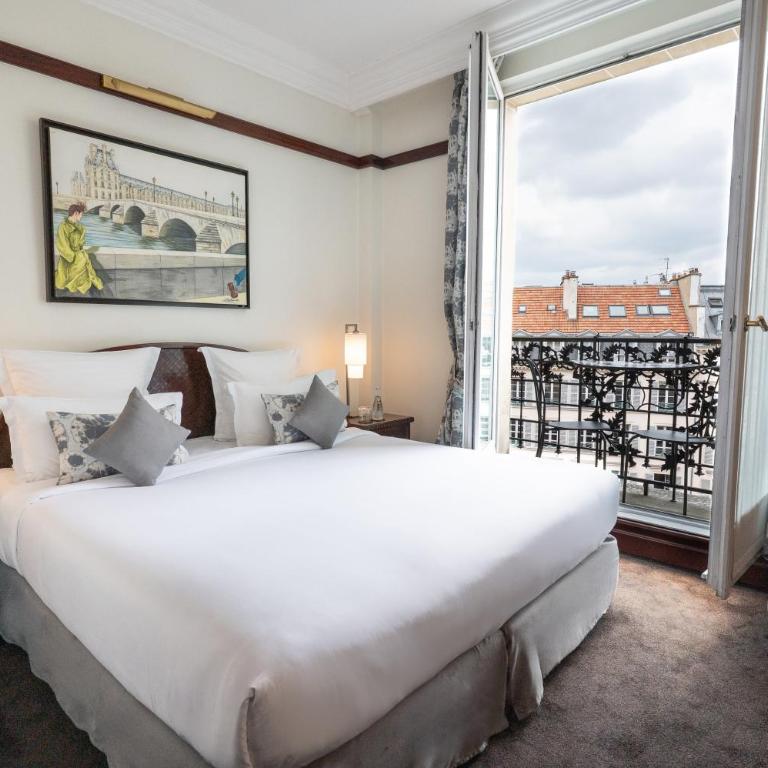 Hôtel Pont Royal Paris - Chambre de Luxe avec Balcon - 1