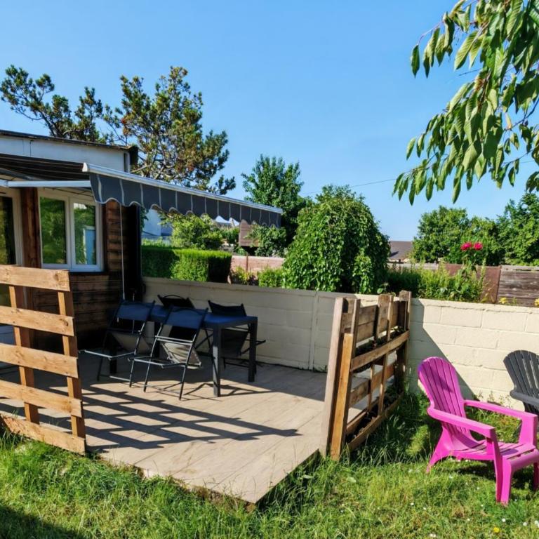 Studio Marmotte, quartier marais, terrasse en rez de jardin, matelas confort - Studio avec Terrasse - 2