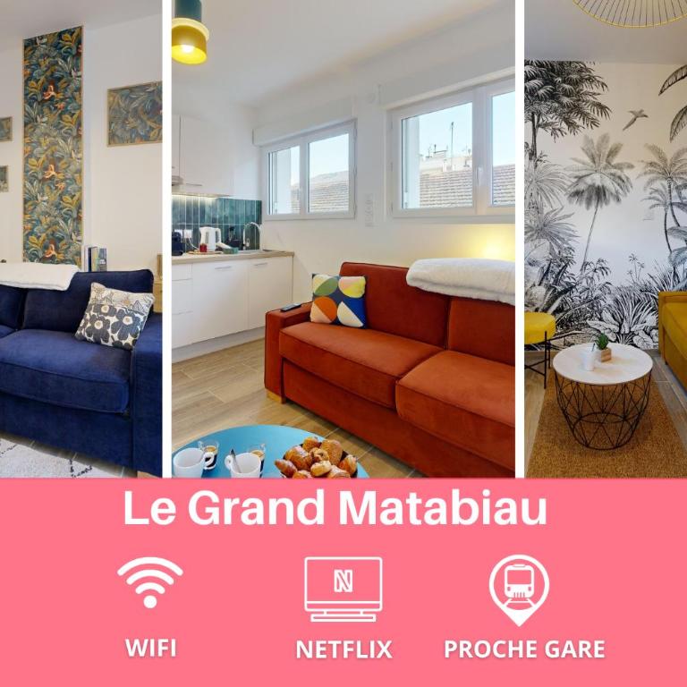 expat renting - Le Grand Matabiau - Appartement 1 Chambre - 1
