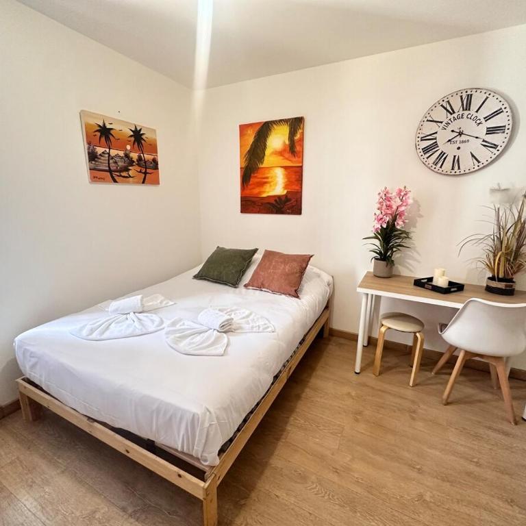 Chavalliaud 12 cocon en RDC proche centre-ville - Appartement 1 Chambre - 3
