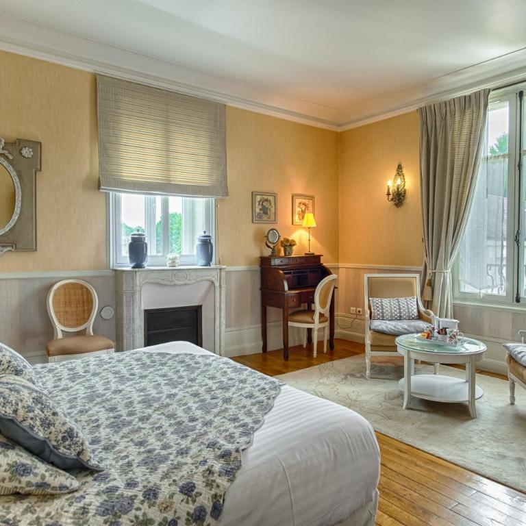 Manoir Du Parc (Adults only) - Queen Room with Garden View - Manor - 6