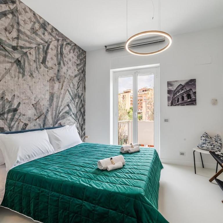 Rome Centre - Spacious Apartment - AC - Wi-Fi - Metro - Appartamento con 3 Camere da Letto - 52