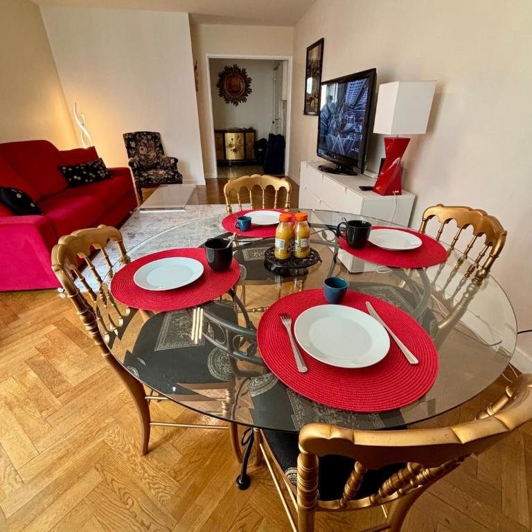 2 chambres, garage voiture, résidence calme - Appartement 2 Chambres - 9