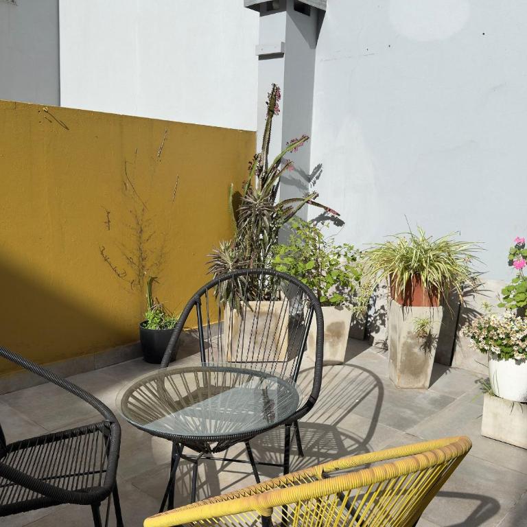 Luminoso 2 amb. con terraza exclusiva en primer piso - Apartamento de 1 dormitorio - 20