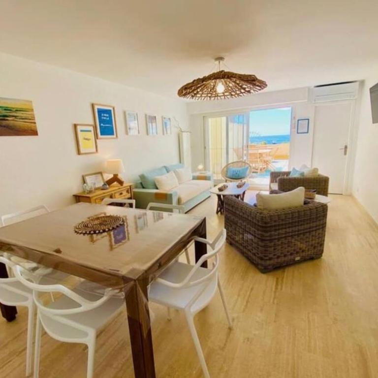 T3 bohème vue imprenable sur la Crique - Wifi - Vue mer et plage - Apartment mit 2 Schlafzimmern - 5