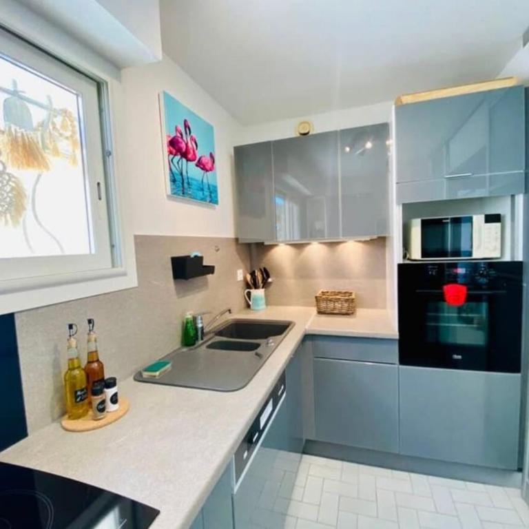 T3 bohème vue imprenable sur la Crique - Wifi - Vue mer et plage - Apartment mit 2 Schlafzimmern - 10