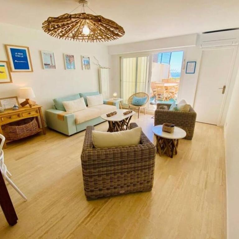 T3 bohème vue imprenable sur la Crique - Wifi - Vue mer et plage - Apartment mit 2 Schlafzimmern - 6