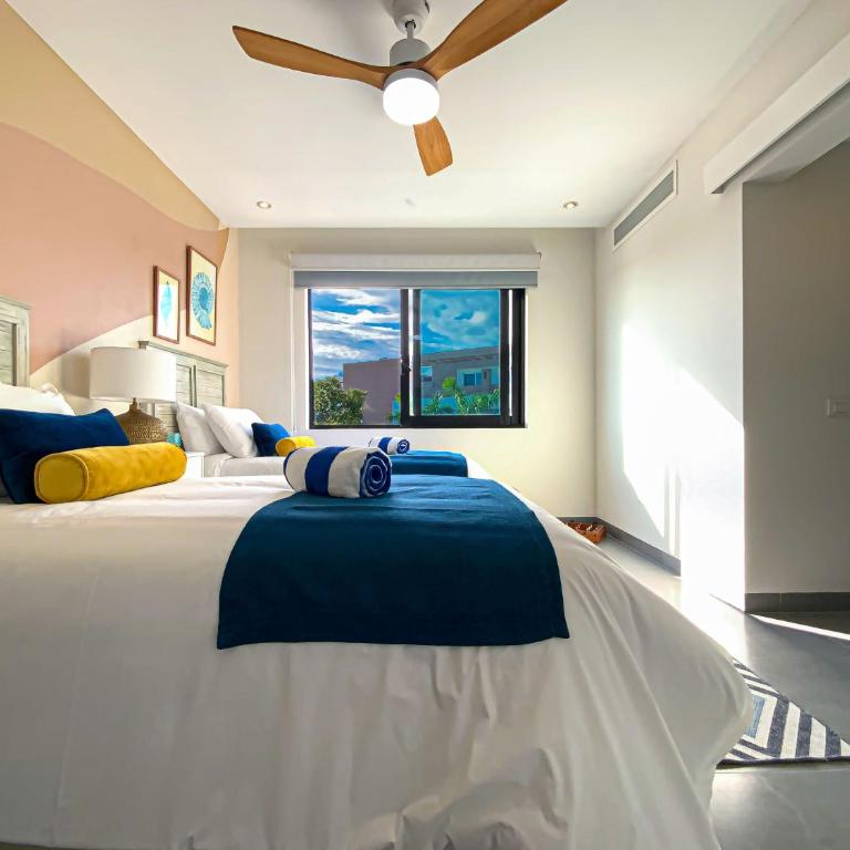 Corasol Condo with Rooftop Pools, Beach Club Access & Private Terrace - Two-Bedroom Deluxe Apartment with Balcony - 39
