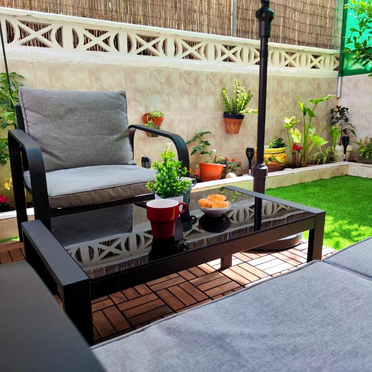 Escapada en Pareja con Jardín Privado - 100 m del Mar - Apartamento - Planta baja - 2