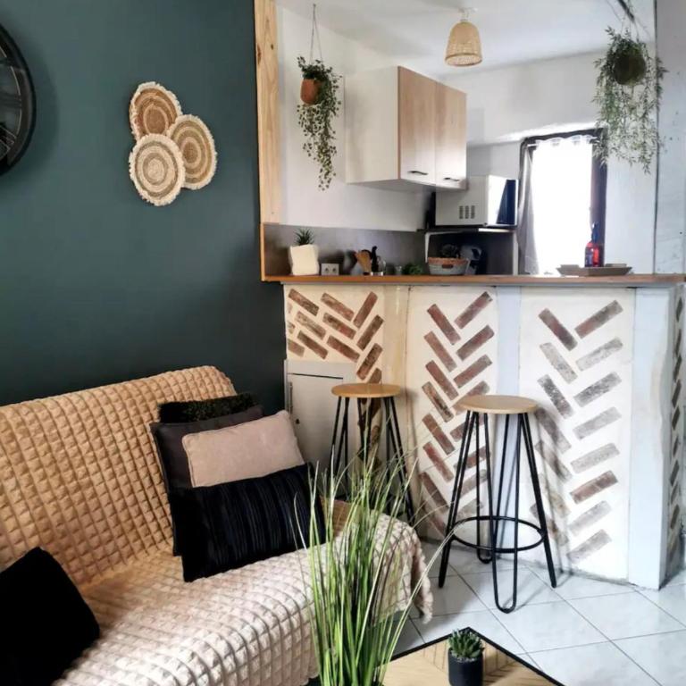 Ô p'tit 44 Apt + terrasse dans le vieux Honfleur - Appartement 1 Chambre - 2