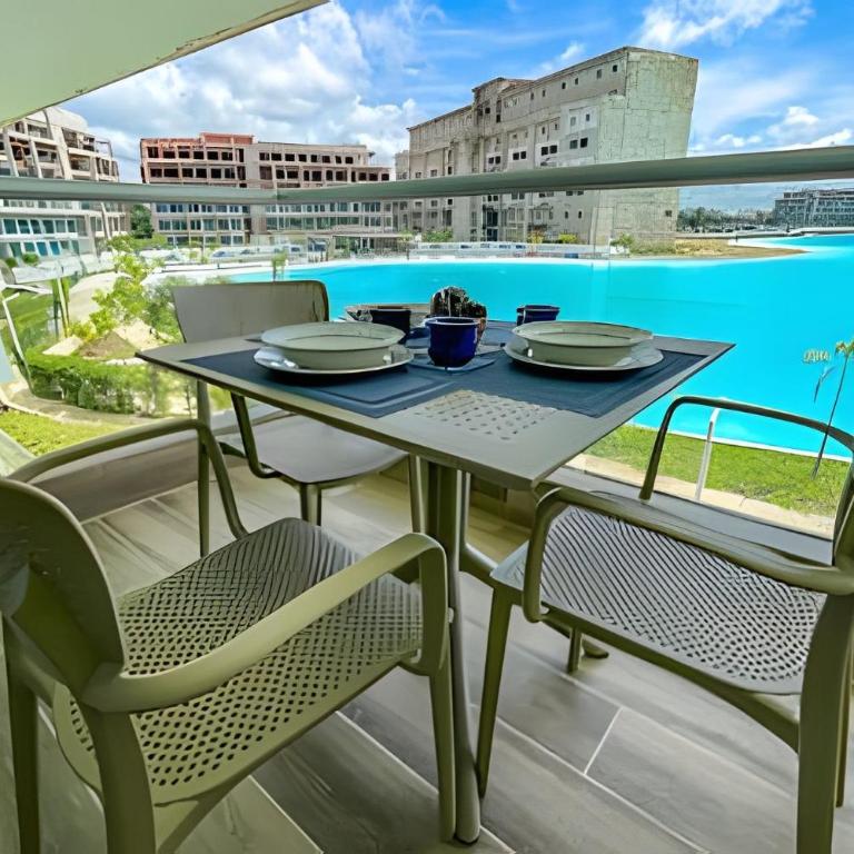 1 Alcoba Hermosa vista a la laguna + bote inflable - Apartamento de 1 dormitorio con vistas a la piscina - 7