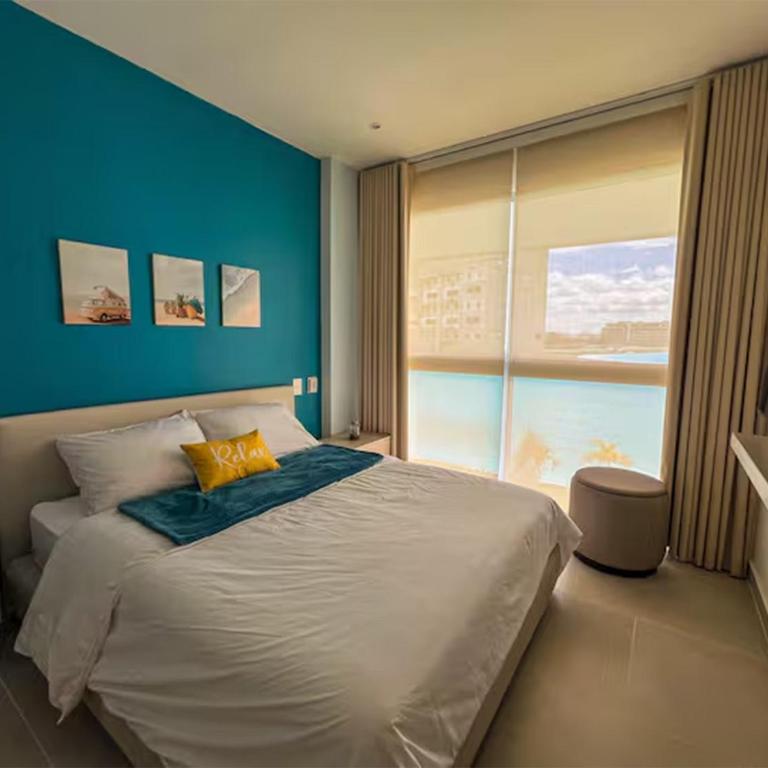 1 Alcoba Hermosa vista a la laguna + bote inflable - Apartamento de 1 dormitorio con vistas a la piscina - 12