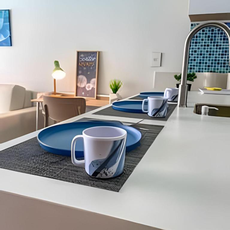 1 Alcoba Hermosa vista a la laguna + bote inflable - Apartamento de 1 dormitorio con vistas a la piscina - 16