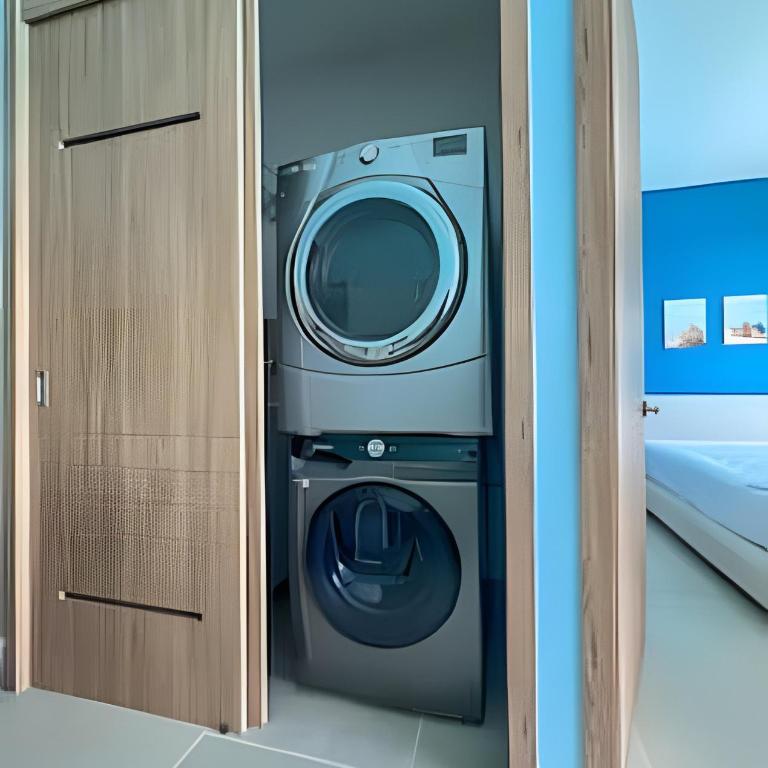 1 Alcoba Hermosa vista a la laguna + bote inflable - Apartamento de 1 dormitorio con vistas a la piscina - 22