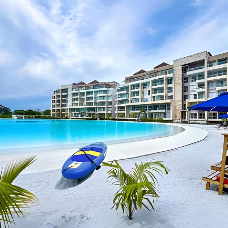 1 Alcoba Hermosa vista a la laguna + bote inflable - Apartamento de 1 dormitorio con vistas a la piscina - 23