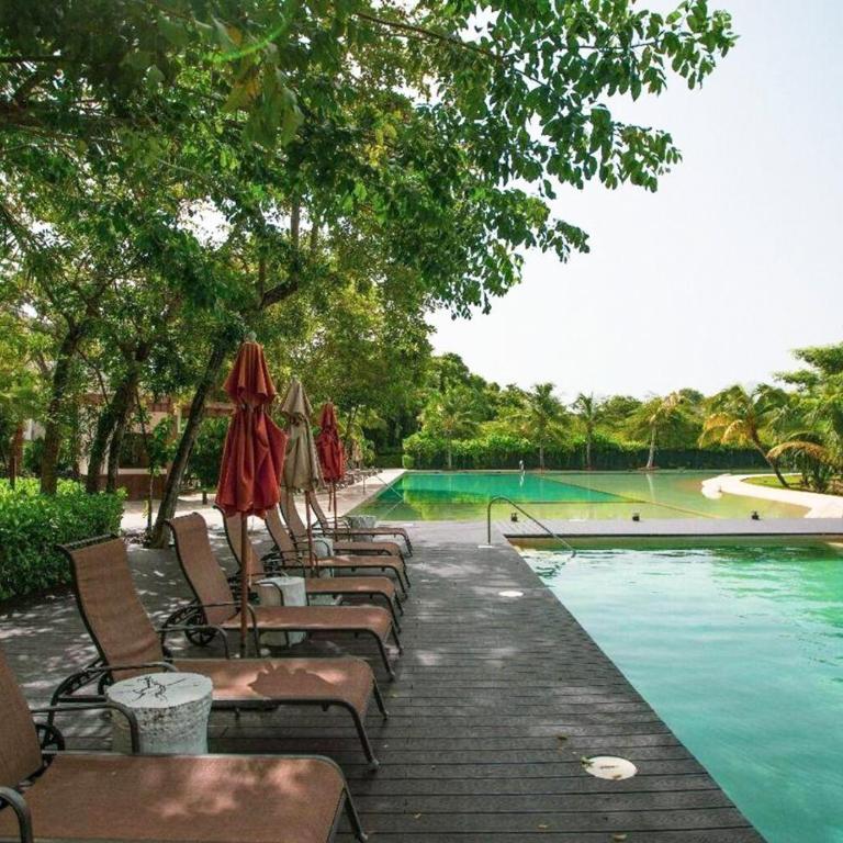 Corasol Condo with Rooftop Pools, Beach Club Access & Private Terrace - Two-Bedroom Deluxe Apartment with Balcony - 22