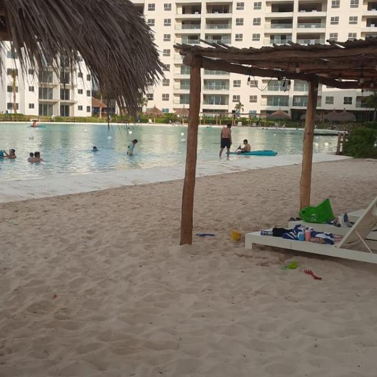 Mazablue depa en laguna con playas artificiales - Two-Bedroom Apartment with Resort View - 44