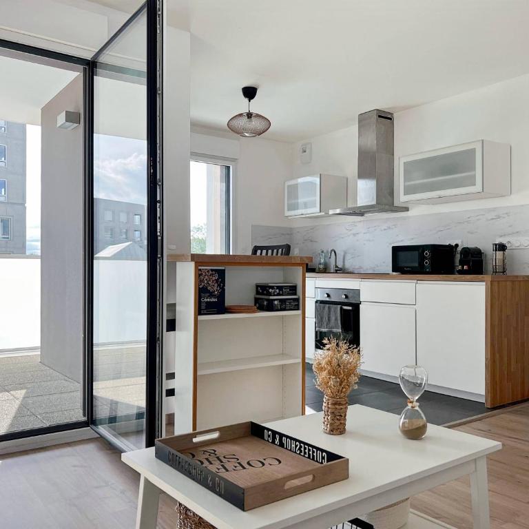 L'Emeraude - Rooftop - Salle de Fitness - Rennes - One-Bedroom Apartment - 5