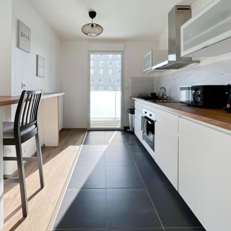 L'Emeraude - Rooftop - Salle de Fitness - Rennes - One-Bedroom Apartment - 6
