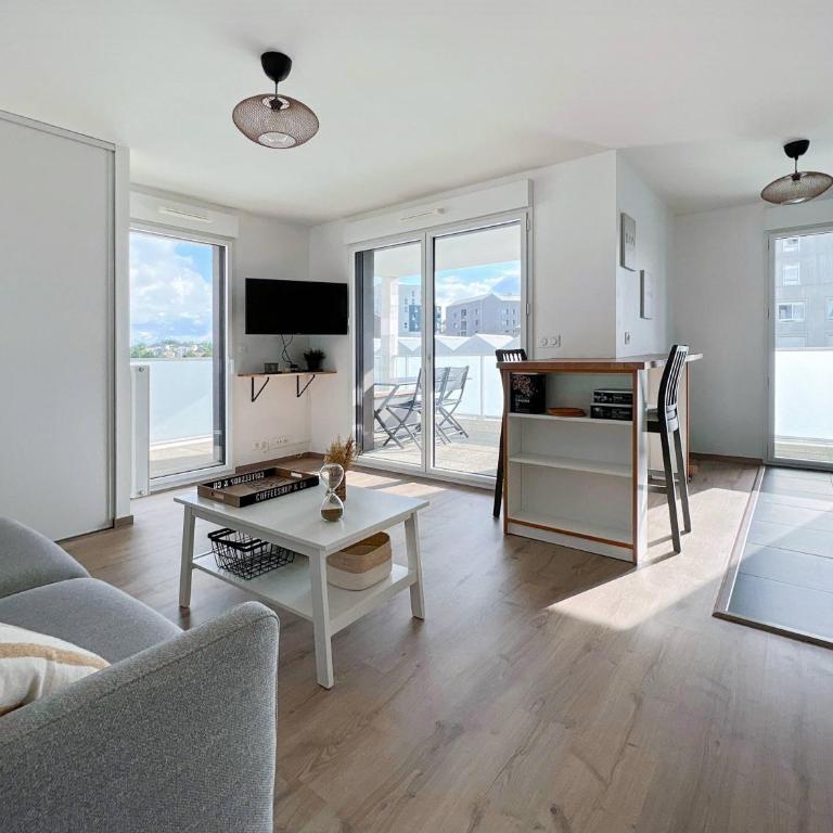 L'Emeraude - Rooftop - Salle de Fitness - Rennes - One-Bedroom Apartment - 2