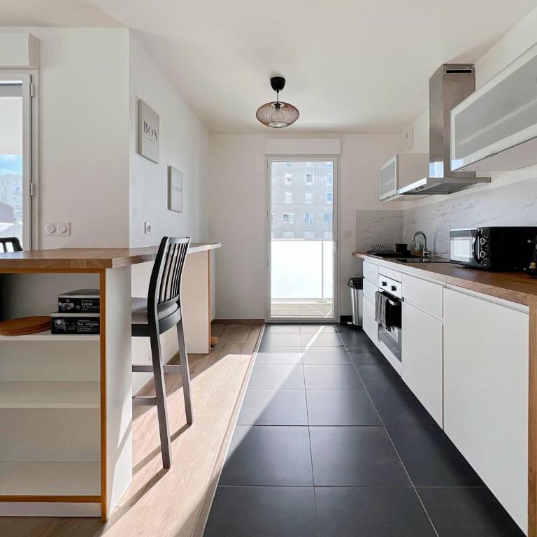 L'Emeraude - Rooftop - Salle de Fitness - Rennes - One-Bedroom Apartment - 32
