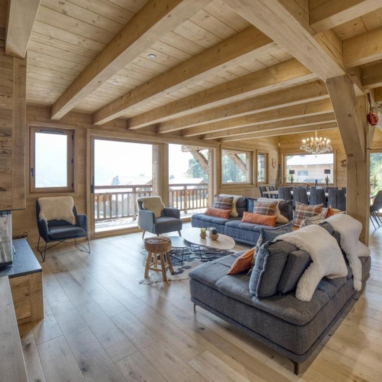 Chalet familial vue MontBlanc - Chalet Supérieur - 7