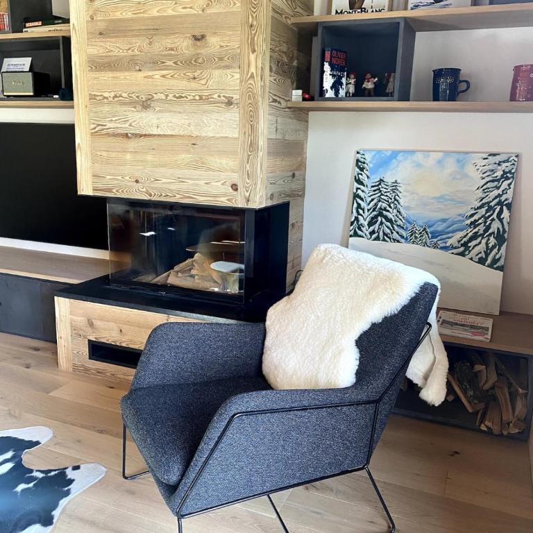 Chalet familial vue MontBlanc - Chalet Supérieur - 13