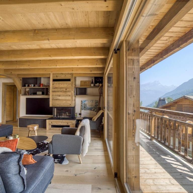 Chalet familial vue MontBlanc - Chalet Supérieur - 8