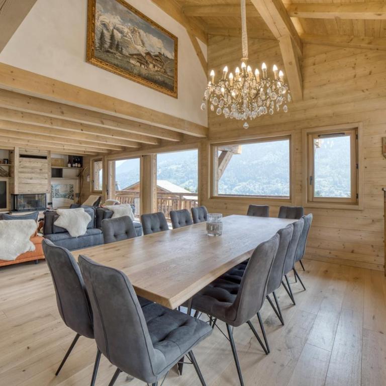 Chalet familial vue MontBlanc - Chalet Supérieur - 12