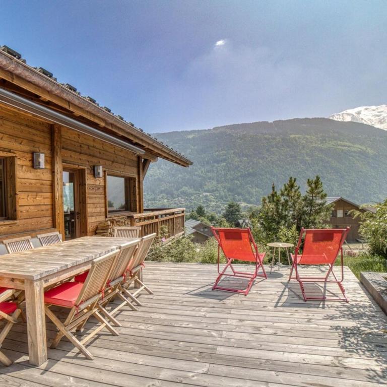 Chalet familial vue MontBlanc - Chalet Supérieur - 4