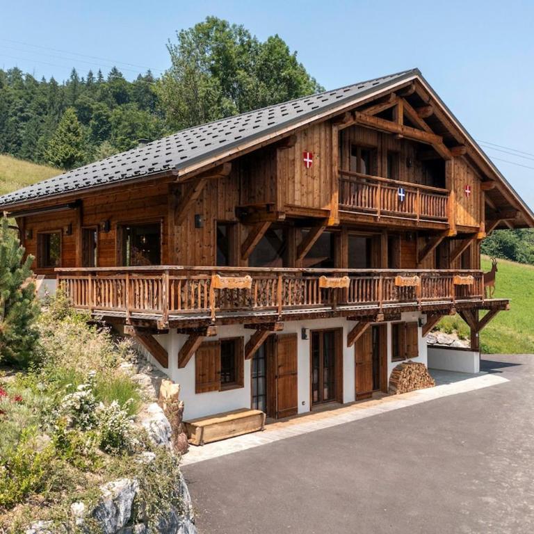 Chalet familial vue MontBlanc - Chalet Supérieur - 42