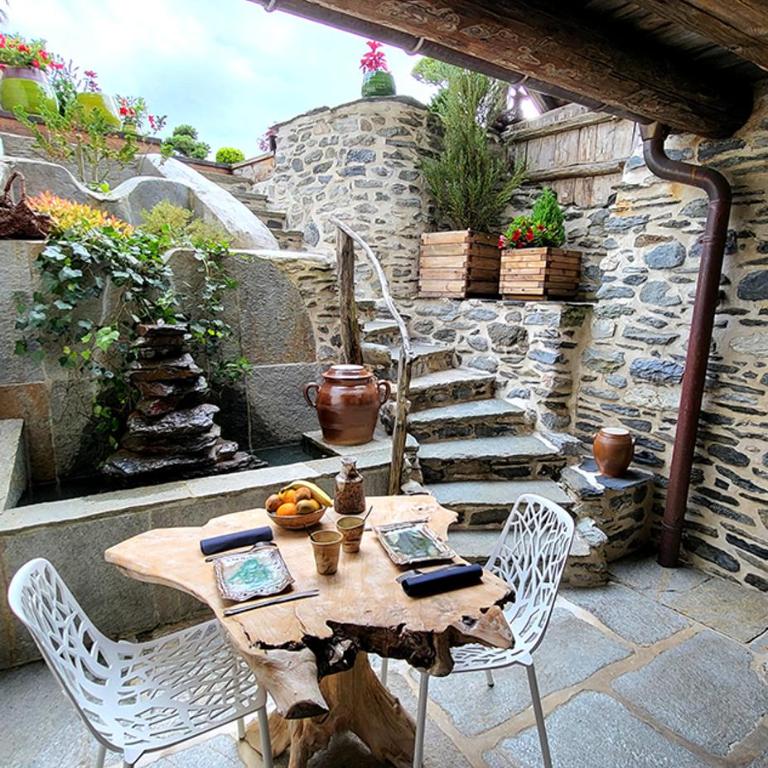 La Bergerie du Miravidi - Chambre Double avec Baignoire Balnéo et Sauna Infrarouges - 14