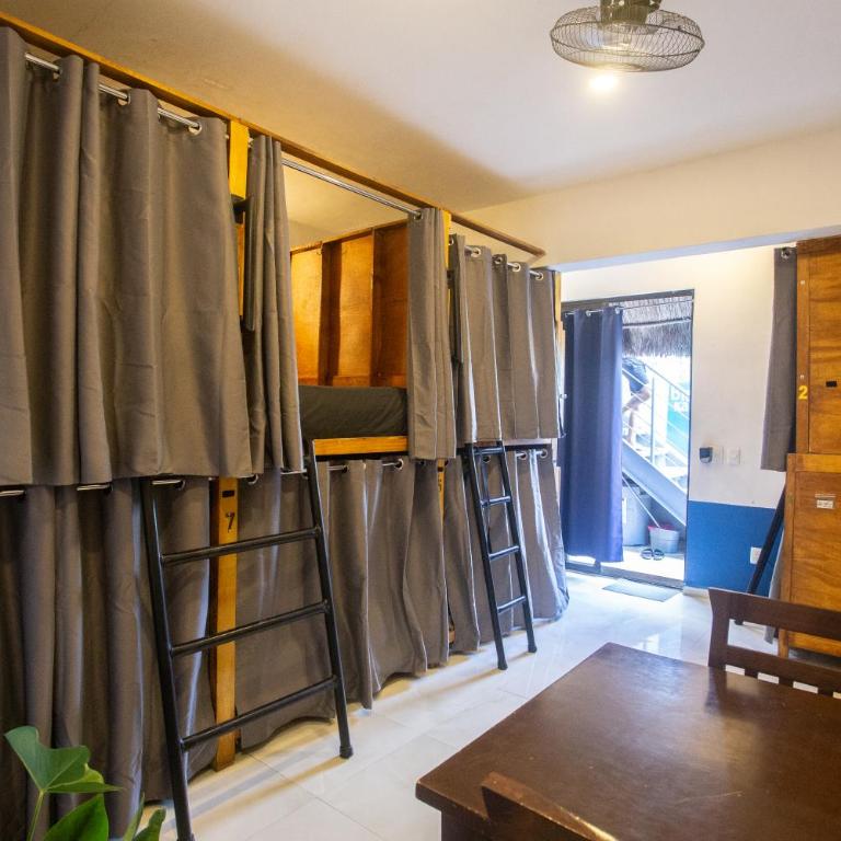 Maui Hostels Playa del Carmen - Bed in 8-Bed Mixed Dormitory Room - 2