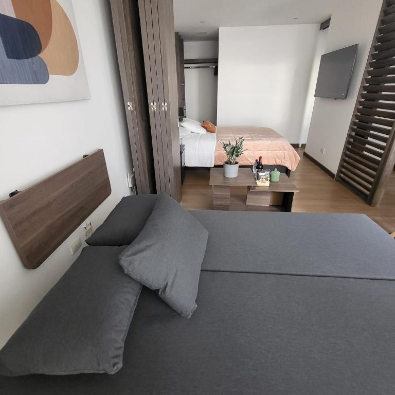 72Hub moderno apto vistas ciudad, piscina gimnasio - Apartamento de 1 Dormitorio con balcón y vistas a la ciudad - 7