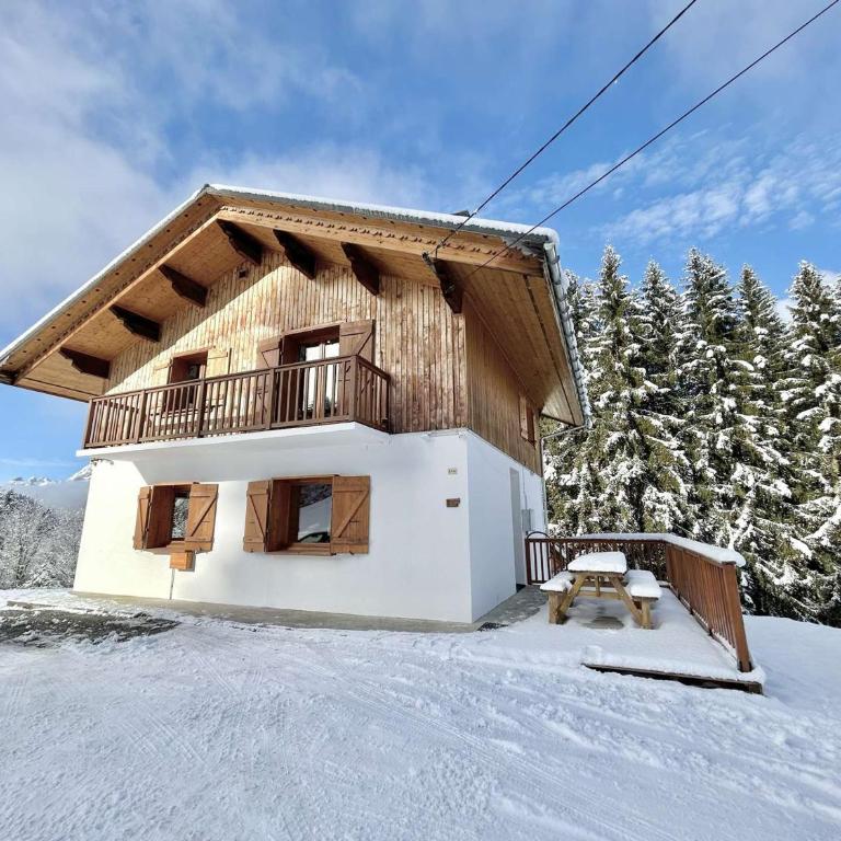 Chalet indépendant avec spa, sauna et cheminée à Notre-Dame-de-Bellecombe - 10 pers - Chalet 3 Chambres - 1