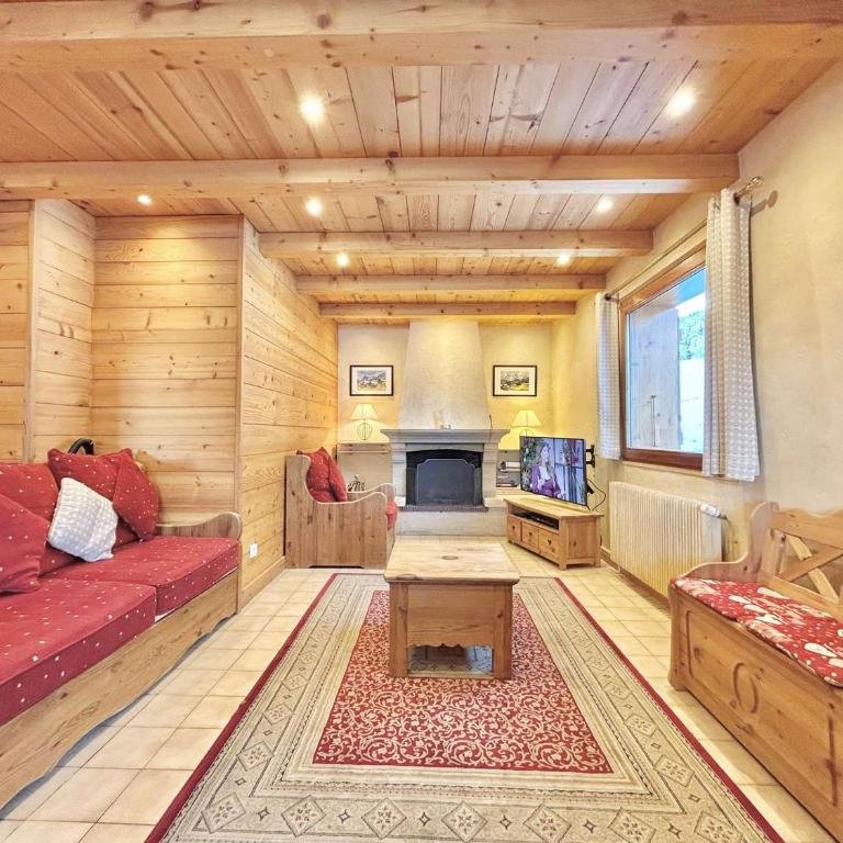 Chalet indépendant avec spa, sauna et cheminée à Notre-Dame-de-Bellecombe - 10 pers - Chalet 3 Chambres - 4