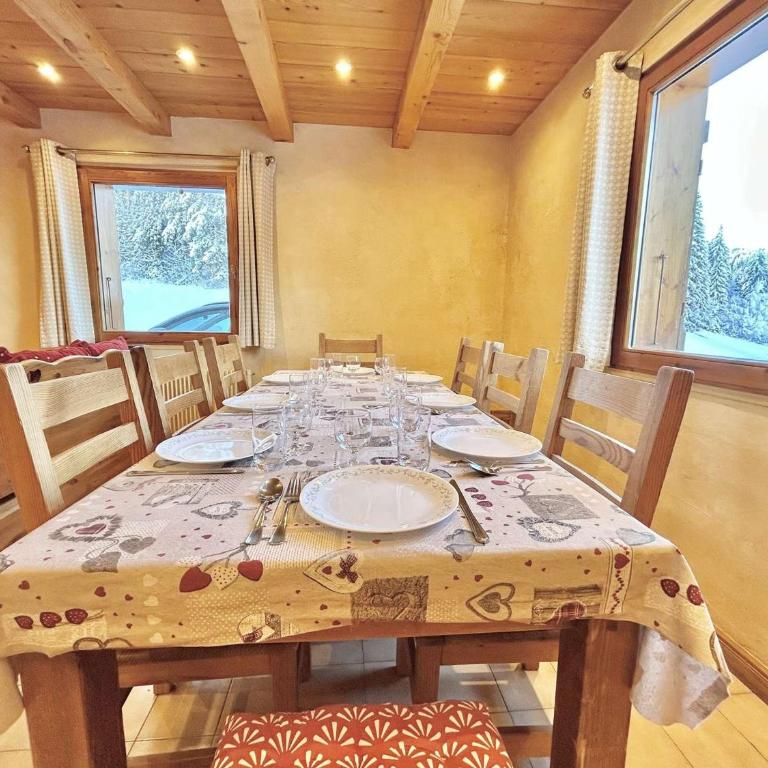 Chalet indépendant avec spa, sauna et cheminée à Notre-Dame-de-Bellecombe - 10 pers - Chalet 3 Chambres - 8