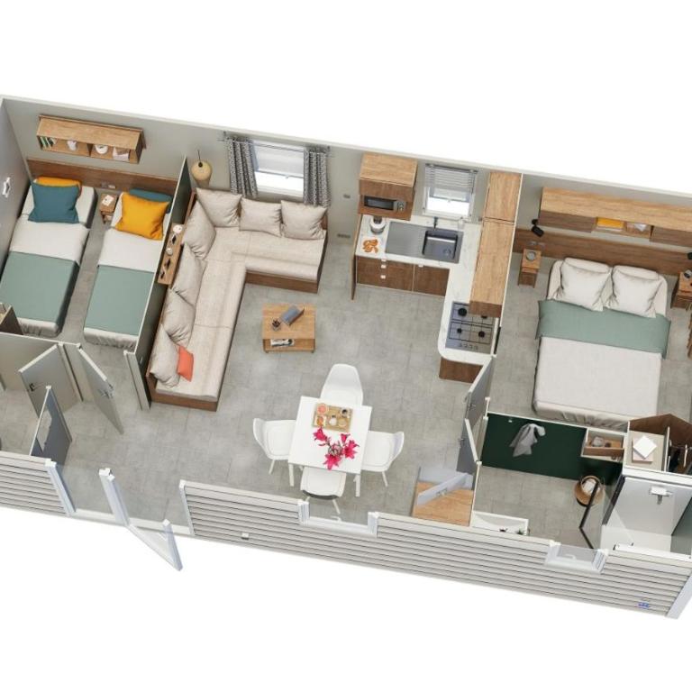 Mobil-Home VI07 Camping La Carabasse VIAS-PLAGE - Mobile Home - 12