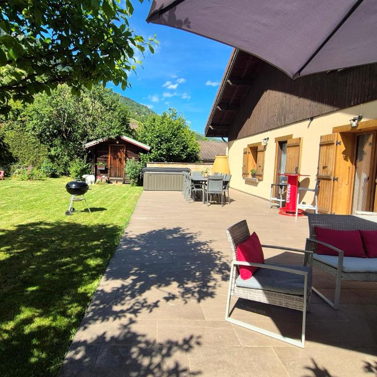 Chalet avec Jacuzzi, billard, jardin clos, proche Paradiski - Chalet - 45