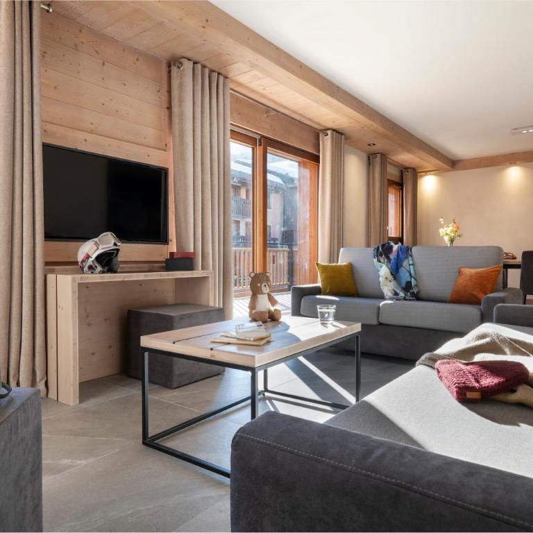 MGM Hôtels & Résidences - Résidence Akoya - Three-Bedroom Apartment 8 People - Spa Access Included - 2