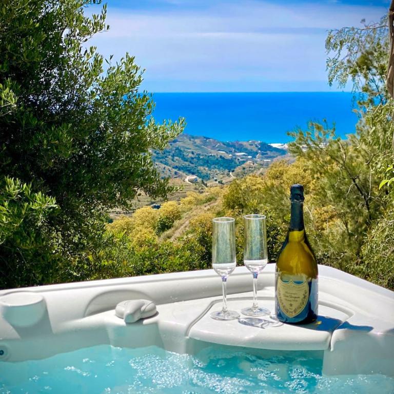 El Solitaire-Luxurious villa-Infinity salt water pool-Sea views-Jacuzzi - Villa con vistas al mar - 21
