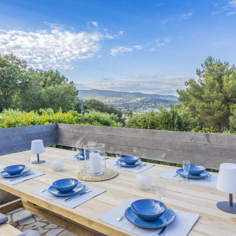 Mas provençale à Cavalaire sur mer avec accès direct à la mer - Villa con vistas al mar - 20