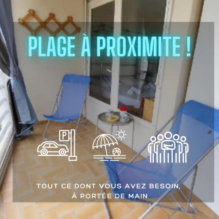 T2 Le Saule Perché, 5p, beach 500m, terrace, park - Apartamento de 1 dormitorio - 9