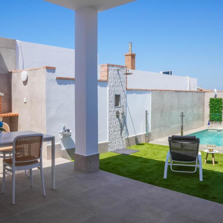Cerca Conil-Playa Villa Gallardo 3 con Piscina Privada - Soló Parejas o Familias - Villa de 2 dormitorios - 8