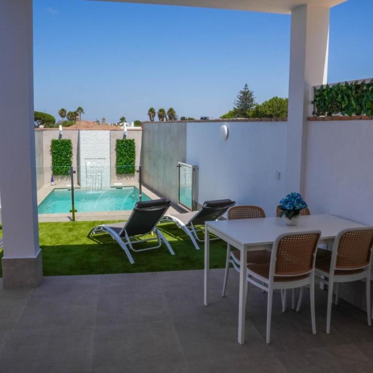 Cerca Conil-Playa Villa Gallardo 3 con Piscina Privada - Soló Parejas o Familias - Villa de 2 dormitorios - 12