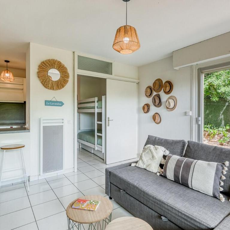 Appartement La Fossette , 4 personnes, 5mn de la plage, WIFI, climatisation, parking, terrasse sans vis-à-vis - Familienstudio - 15